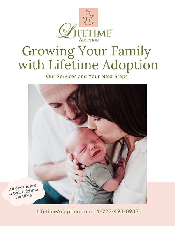 Lifetime Adoption Info Packet Cover